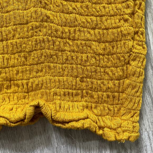 Wild Fable Sunburnt yellow crop top - Picture 4 of 7